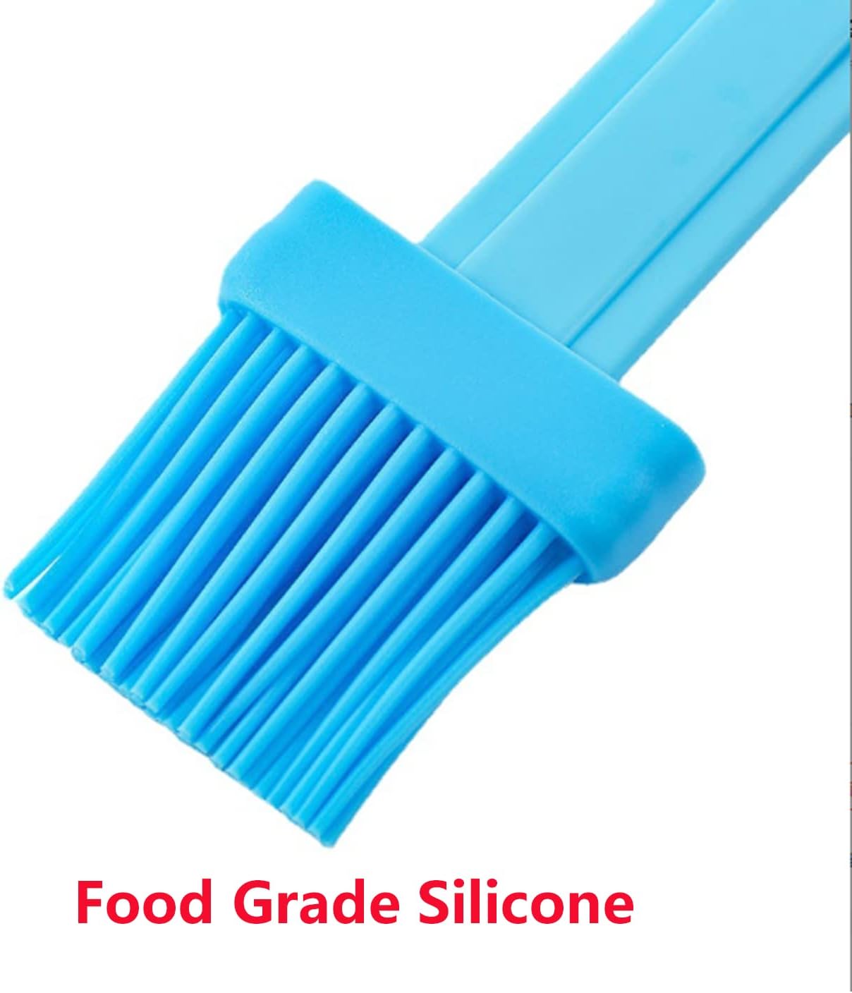Silicone Oil Brush Bottle – Food Grade High-Heat Resistant Dispenser with Basting Brush for BBQ, Baking & Cooking 17cm×7cm
