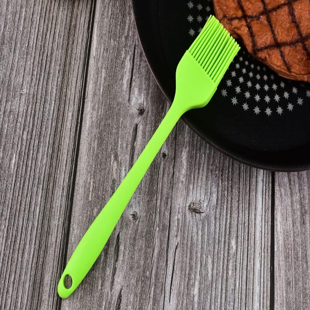 Silicone Basting Brush Set of 3 – Heat Resistant Food Grade Silicone Pastry & BBQ Brushes