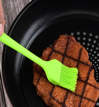 Silicone Basting Brush Set of 3 – Heat Resistant Food Grade Silicone Pastry & BBQ Brushes